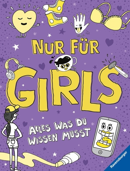 Bild von Cox, Lizzie: Nur für Girls: Alles was du wissen musst - ein Aufklärungsbuch für Mädchen ab 9 Jahren