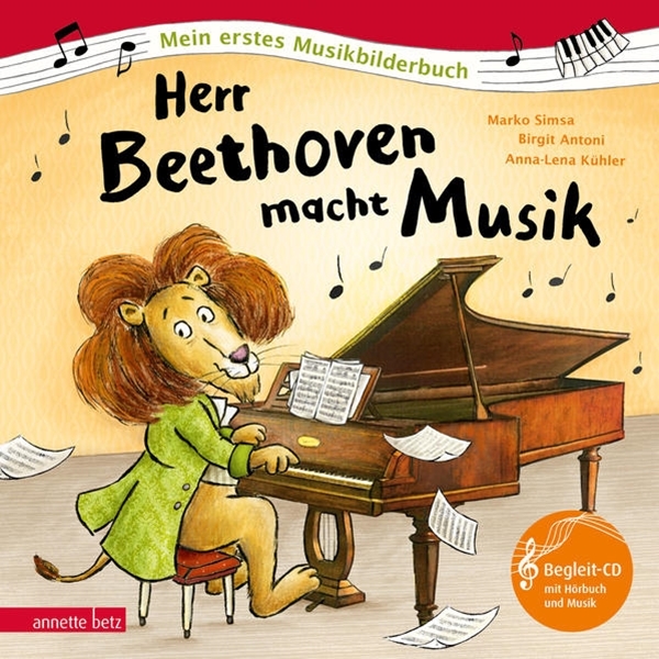Bild von Simsa, Marko: Herr Beethoven macht Musik (Mein erstes Musikbilderbuch mit CD und zum Streamen)