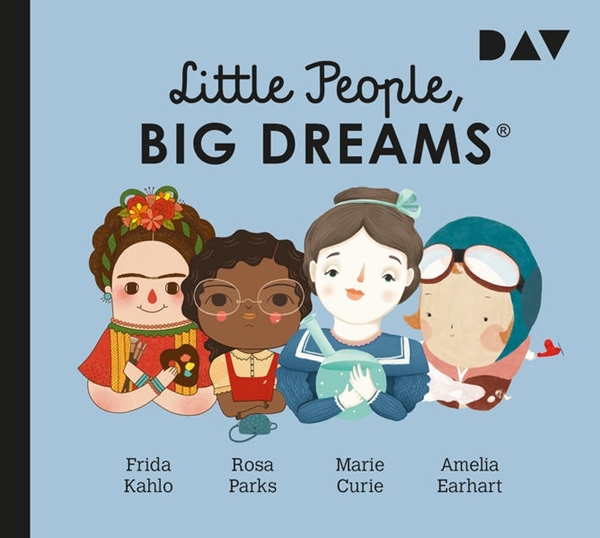 Bild von Sánchez Vegara, María Isabel : Little People, Big Dreams® - Teil 3: Frida Kahlo, Rosa Parks, Marie Curie, Amelia Earhart