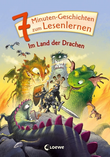 Bild von Loewe Erstlesebücher (Hrsg.): Leselöwen - Das Original - 7-Minuten-Geschichten zum Lesenlernen - Im Land der Drachen