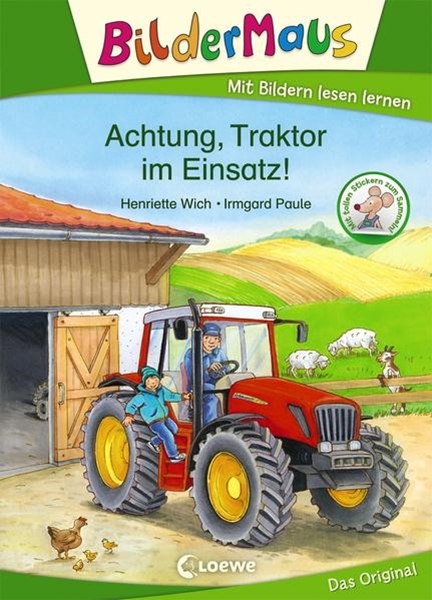 Bild von Wich, Henriette : Bildermaus - Achtung, Traktor im Einsatz!