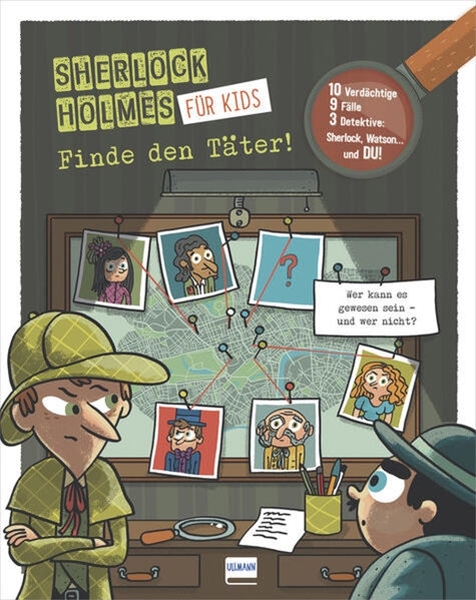 Bild von Lebrun, Sandra: Finde den Täter - Sherlock Holmes für Kids