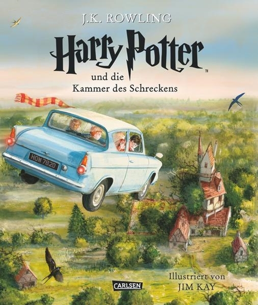 Bild von Rowling, Joanne K.: Harry Potter, Band 2: Harry Potter und die Kammer des Schreckens (vierfarbig illustrierte Schmuckausgabe)