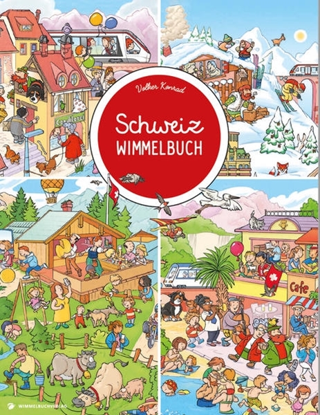 Bild von Konrad, Volker (Illustr.): Das große Schweiz Wimmelbuch