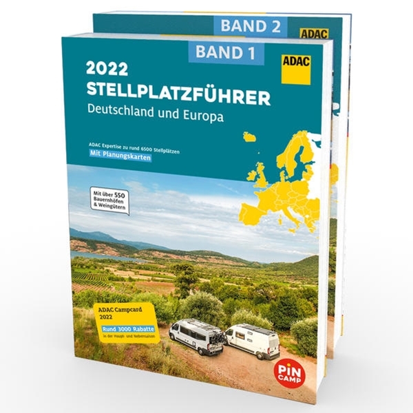 Bild von ADAC Stellplatzführer 2022 Deutschland und Europa
