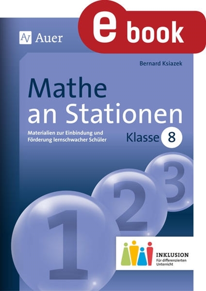 Bild von Ksiazek, Bernard: Mathe an Stationen 8 Inklusion (eBook)
