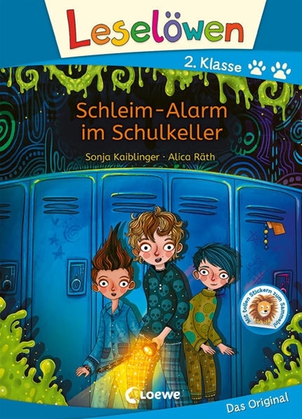 Bild von Kaiblinger, Sonja: Leselöwen 2. Klasse - Schleim-Alarm im Schulkeller