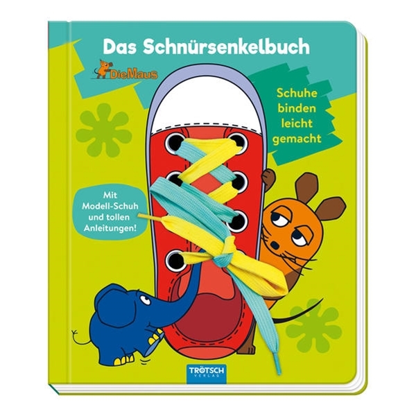 Bild von Trötsch Verlag GmbH & Co. KG (Hrsg.): Trötsch die Maus Das Schnürsenkelbuch Pappenbuch