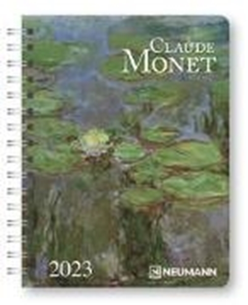 Bild von Monet, Claude (Künstler): Claude Monet 2023 - Diary - Buchkalender - Taschenkalender - Kunstkalender - 16,5x21,6