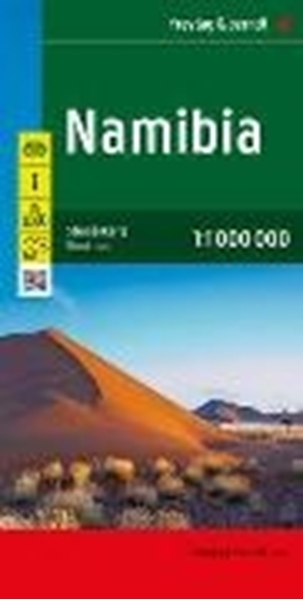 Bild von freytag & berndt (Hrsg.): Namibia, Straßenkarte 1:1.000.000, freytag & berndt. 1:1'000'000