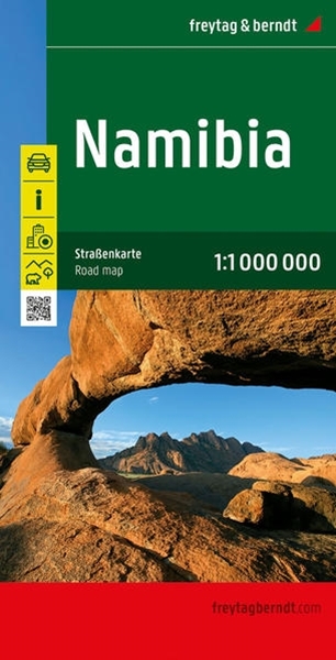 Bild von Freytag-Berndt und Ataria KG (Hrsg.): Namibia, Autokarte 1:1 Mio. 1:1'000'000