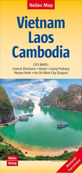 Bild von Nelles Verlag (Hrsg.): Nelles Map Landkarte Vietnam - Laos - Cambodia. 1:1'500'000