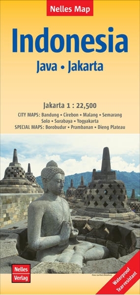 Bild von Nelles Verlag (Hrsg.): Nelles Map Landkarte Indonesia : Java, Jakarta. 1:750'000
