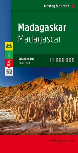 Bild von Freytag-Berndt und Artaria KG (Hrsg.): Madagaskar, Autokarte 1:1.000.000. 1:1'000'000