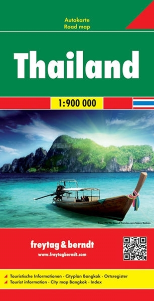 Bild von Freytag-Berndt und Artaria KG (Hrsg.): Thailand, Autokarte 1:900.000. 1:900'000