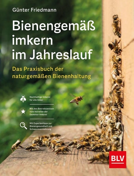 Bild von Friedmann, Günter: Bienengemäß imkern im Jahreslauf