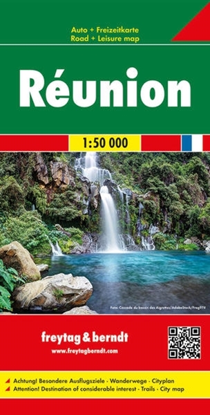 Bild von Freytag-Berndt und Artaria KG (Hrsg.): Réunion, Autokarte 1:50.000. 1:50'000