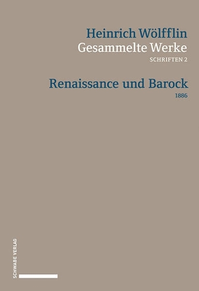 Bild von Wölfflin, Heinrich: Renaissance und Barock (1888)
