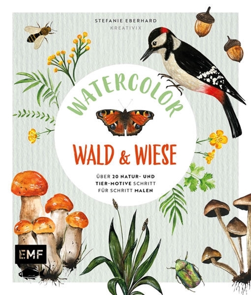 Bild von Eberhard, Stefanie: Watercolor Wald und Wiese
