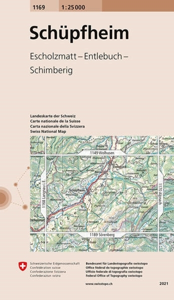 Bild von Schüpfheim. 1:25'000