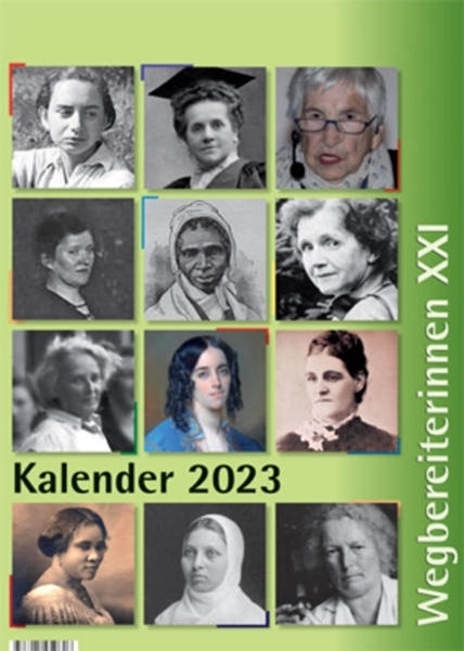 Bild von Notz, Gisela (Hrsg.): Kombi aus "Kalender 2023 Wegbereiterinnen XXI" (ISBN 9783945959626 und "Postkartenset Wegbereiterinnen XXI" (ISBN 9783945959633)
