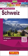 Bild von Hallwag Kümmerly+Frey AG (Hrsg.): Schweiz Flash Guide Strassenkarte 1:275 000. 1:275'000