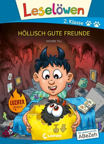 Bild von Till, Jochen: Leselöwen 2. Klasse - Höllisch gute Freunde (Großbuchstabenausgabe)