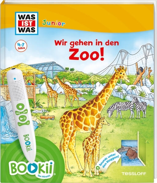 Bild von Kaiser, Claudia: BOOKii® WAS IST WAS Junior Wir gehen in den Zoo!