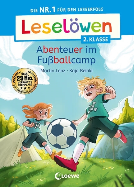Bild von Lenz, Martin: Leselöwen 2. Klasse - Abenteuer im Fußballcamp