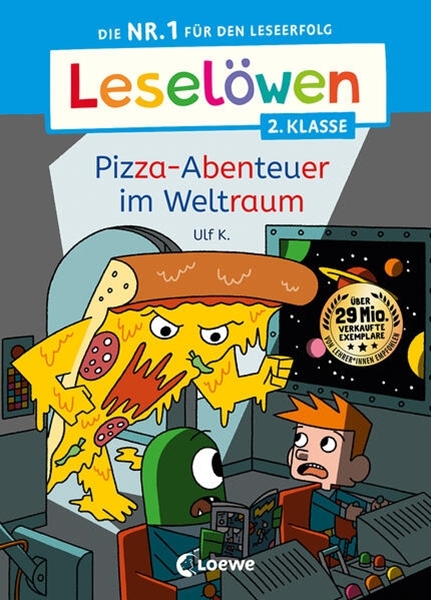 Bild von K., Ulf: Leselöwen 2. Klasse - Pizza-Abenteuer im Weltraum