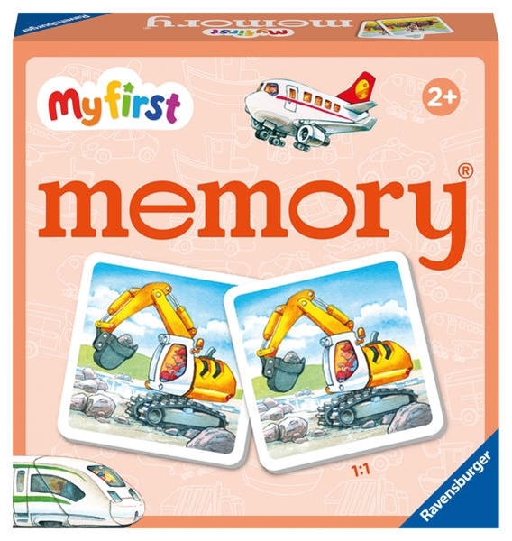 Bild von Hurter, William H.: Ravensburger - 20878 - My first memory® Fahrzeuge, Merk- und Suchspiel mit extra großen Bildkarten für Kinder ab 2 Jahren