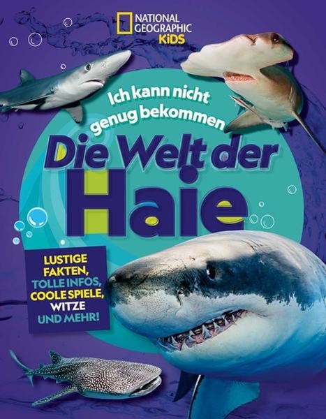 Bild von Kelly Hargrave, Kelly: Die Welt der Haie: Lustige Fakten, tolle Infos, coole Spiele, Witze und mehr!