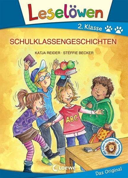 Bild von Reider, Katja: Leselöwen 2. Klasse - Schulklassengeschichten (Großbuchstabenausgabe)