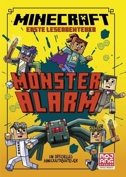 Bild von Eliopulos, Nick: Minecraft Erste Leseabenteuer - Monster-Alarm