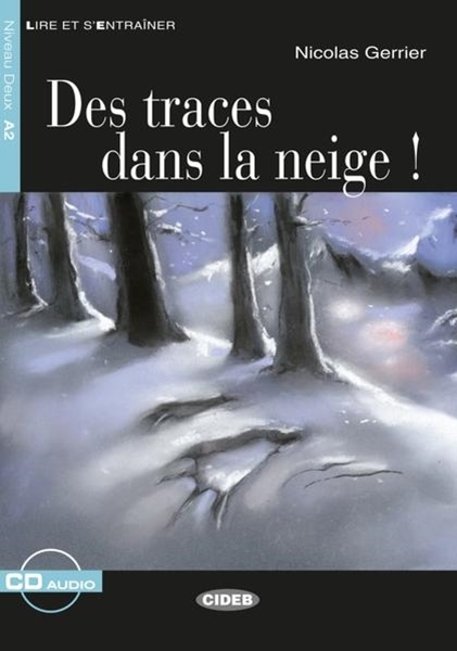 Bild von Gerrier, Nicolas: Des traces dans la neige ! Buch + Audio-CD