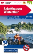 Bild von Hallwag Kümmerly+Frey AG (Hrsg.): Schaffhausen - Winterthur Nr. 01 Velokarte 1:60 000. 1:60'000