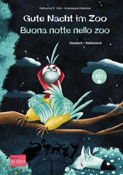 Bild von Volk, Katharina E.: Gute Nacht im Zoo. Deutsch-Italienisch