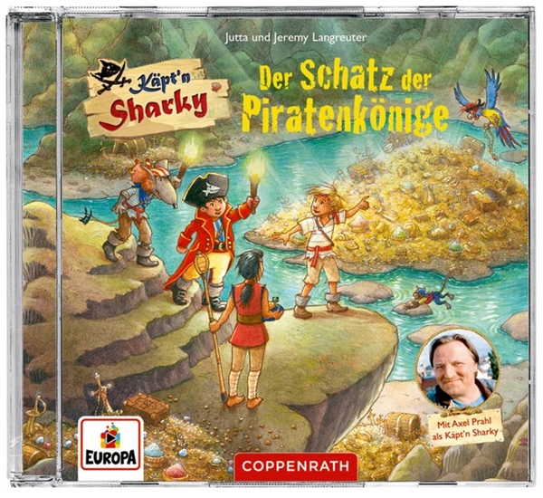 Bild von Langreuter, Jutta: CD Hörspiel: Käpt'n Sharky - Der Schatz der Piratenkönige