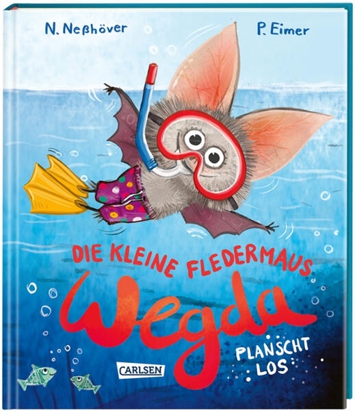 Bild von Neßhöver, Nanna: Die kleine Fledermaus Wegda: Wegda planscht los!