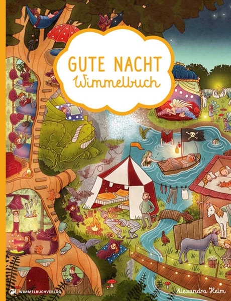Bild von Helm, Alexandra (Illustr.): Gute Nacht Wimmelbuch
