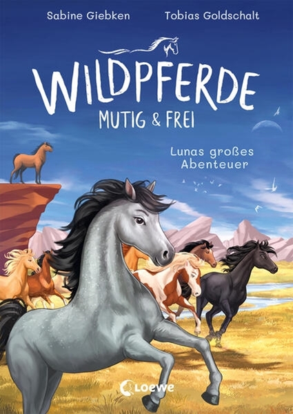 Bild von Giebken, Sabine: Wildpferde - mutig und frei (Band 1) - Lunas großes Abenteuer