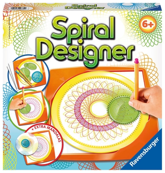 Bild von Ravensburger Spiral-Designer, Zeichnen lernen für Kinder ab 6 Jahren, Kreatives Zeichen-Set für farbenfrohe Spiralbilder und Mandalas