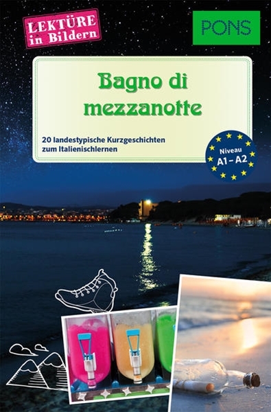 Bild von PONS Lektüre in Bildern Italienisch A1-A2 - Bagno di mezzanotte