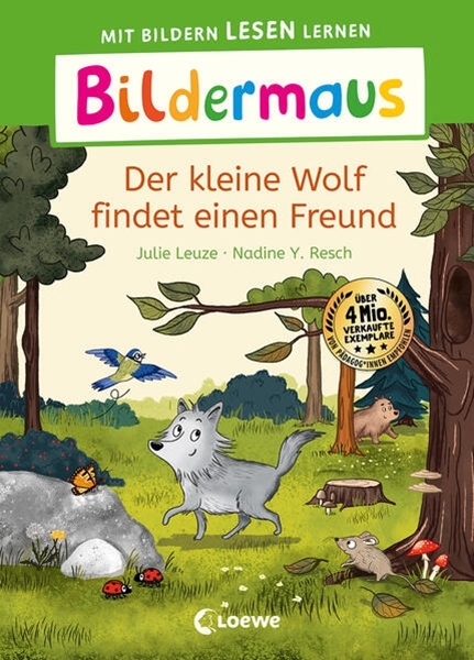 Bild von Leuze, Julie: Bildermaus - Der kleine Wolf findet einen Freund