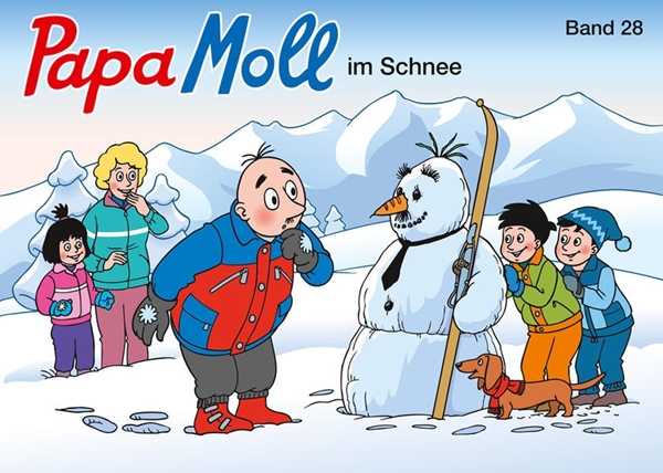 Bild von Lendenmann, Jürg: Papa Moll im Schnee