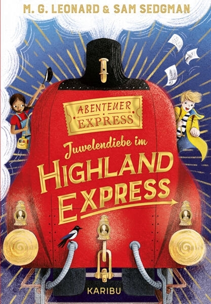 Bild von Leonard, Maya G.: Abenteuer-Express (Band 1) - Juwelendiebe im Highland Express