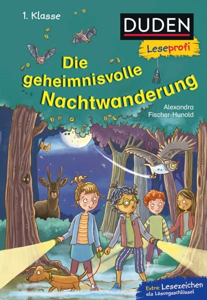 Bild von Fischer-Hunold, Alexandra: Duden Leseprofi - Die geheimnisvolle Nachtwanderung, 1. Klasse