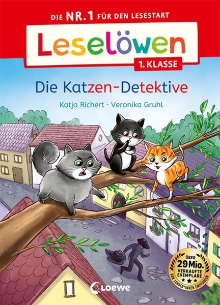 Bild von Richert, Katja: Leselöwen 1. Klasse - Die Katzen-Detektive
